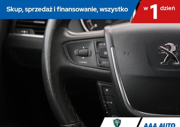 Peugeot 508 cena 49000 przebieg: 202630, rok produkcji 2015 z Sieradz małe 277